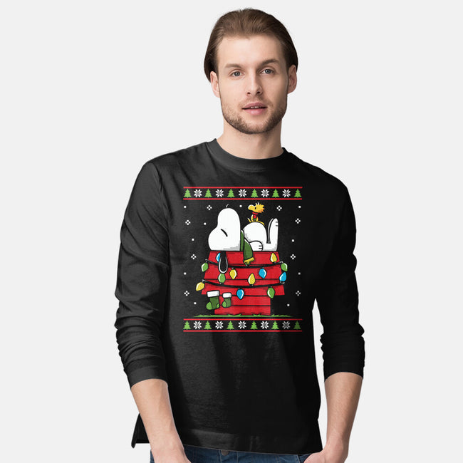 Waiting For Christmas-Mens-Long Sleeved-Tee-Vallina84