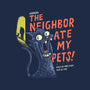 The Neighbor Ate My Pets-Womens-Basic-Tee-Wenceslao A Romero