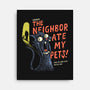 The Neighbor Ate My Pets-None-Stretched-Canvas-Wenceslao A Romero