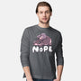 No Moo-Mens-Long Sleeved-Tee-Wenceslao A Romero