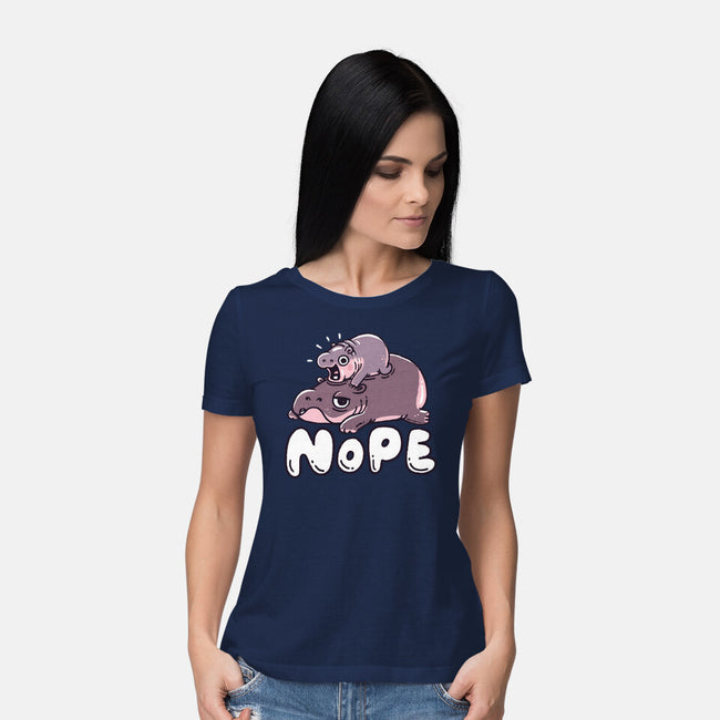 No Moo-Womens-Basic-Tee-Wenceslao A Romero