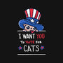 You Should Vote For Cats-Mens-Heavyweight-Tee-Wenceslao A Romero