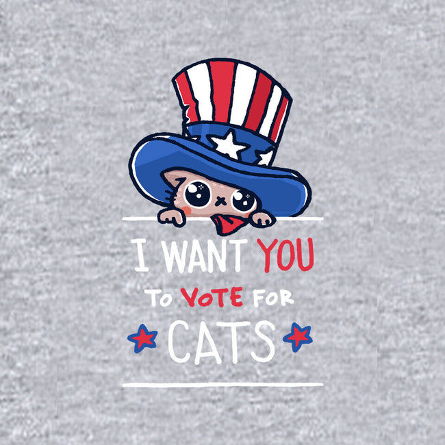 You Should Vote For Cats-Mens-Heavyweight-Tee-Wenceslao A Romero