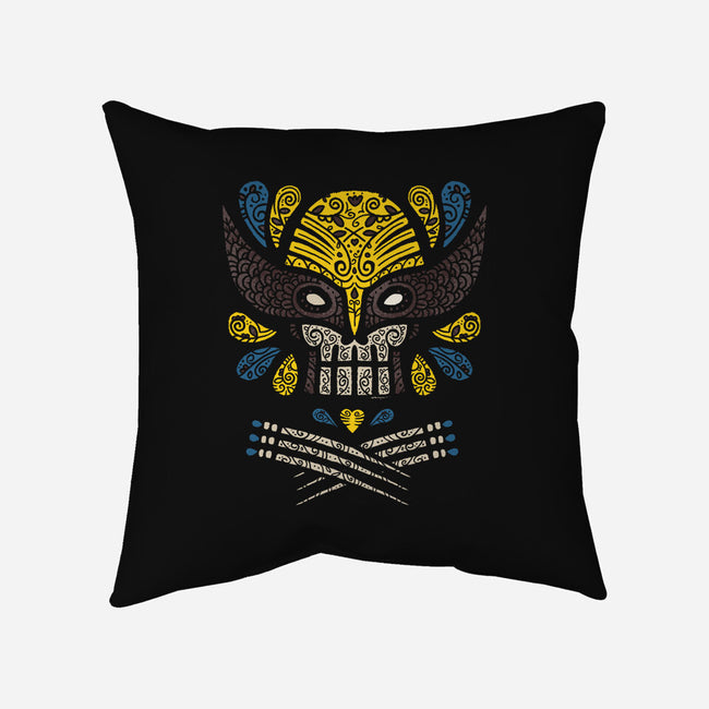 Dia De Las Garras-None-Removable Cover w Insert-Throw Pillow-Wenceslao A Romero