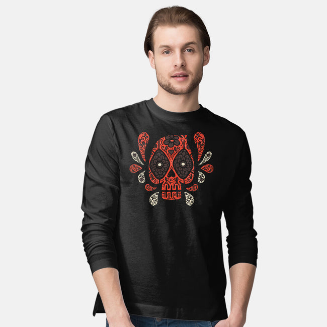 Dia De Las Chimichangas-Mens-Long Sleeved-Tee-Wenceslao A Romero