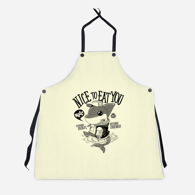 Nice To Eat You-Unisex-Kitchen-Apron-Estudio Horta