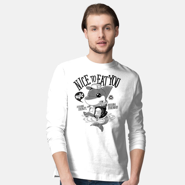 Nice To Eat You-Mens-Long Sleeved-Tee-Estudio Horta