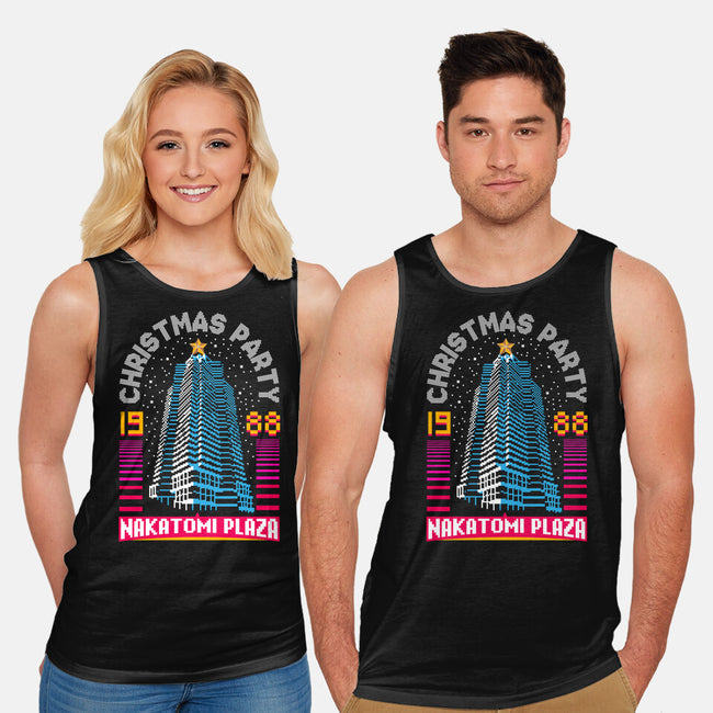 Nakatomi Party 88-Unisex-Basic-Tank-rocketman_art