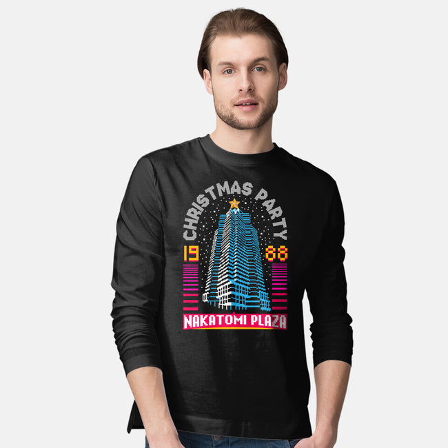 Nakatomi Party 88-Mens-Long Sleeved-Tee-rocketman_art