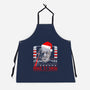 Make It Snow Christmas-Unisex-Kitchen-Apron-rocketman_art