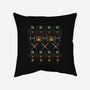 Tie Fighters Christmas-None-Removable Cover w Insert-Throw Pillow-rocketman_art