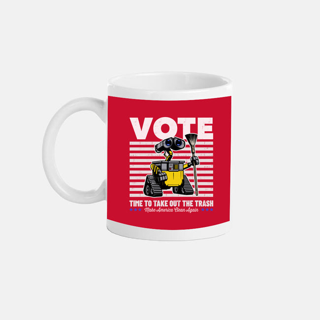 Make America Clean Again-None-Mug-Drinkware-Herk Up Tees