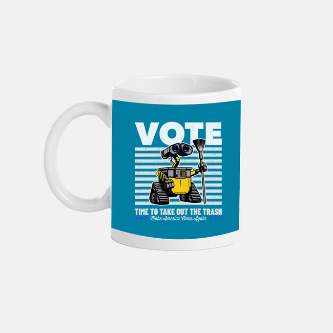 Make America Clean Again-None-Mug-Drinkware-Herk Up Tees