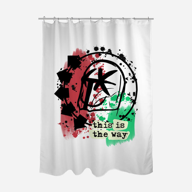 Mando182-None-Polyester-Shower Curtain-nickzzarto