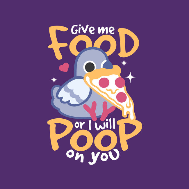 Hungry Pigeon Pizza-Womens-Off Shoulder-Tee-NemiMakeit