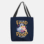 Hungry Pigeon Pizza-None-Basic Tote-Bag-NemiMakeit