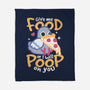 Hungry Pigeon Pizza-None-Fleece-Blanket-NemiMakeit