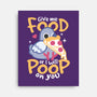 Hungry Pigeon Pizza-None-Stretched-Canvas-NemiMakeit