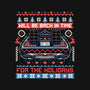 Back In Time For The Holidays-None-Polyester-Shower Curtain-glitchygorilla