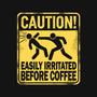 Easily Irritated Before Coffee-Unisex-Baseball-Tee-BridgeWalker