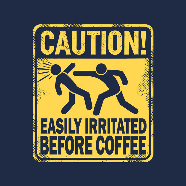 Easily Irritated Before Coffee-Womens-Basic-Tee-BridgeWalker