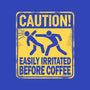 Easily Irritated Before Coffee-Mens-Long Sleeved-Tee-BridgeWalker