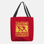 Easily Irritated Before Coffee-None-Basic Tote-Bag-BridgeWalker