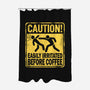 Easily Irritated Before Coffee-None-Polyester-Shower Curtain-BridgeWalker