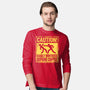 Easily Irritated Before Coffee-Mens-Long Sleeved-Tee-BridgeWalker