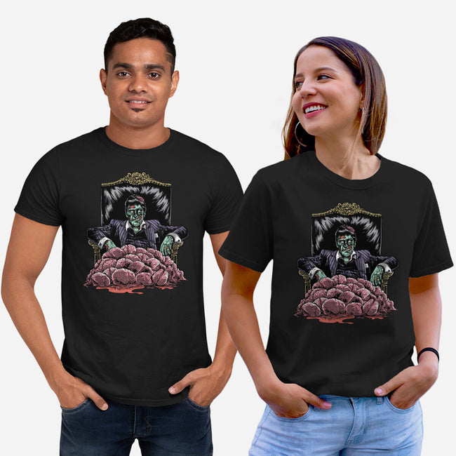 Zombie Montana-Unisex-Basic-Tee-zascanauta