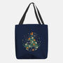 Halloween Christmas Tree-None-Basic Tote-Bag-xMorfina