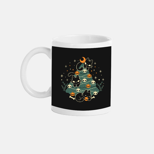 Halloween Christmas Tree-None-Mug-Drinkware-xMorfina