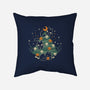 Halloween Christmas Tree-None-Removable Cover w Insert-Throw Pillow-xMorfina