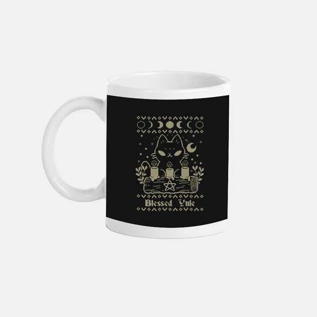 Blessed Yule Sweater-None-Mug-Drinkware-xMorfina