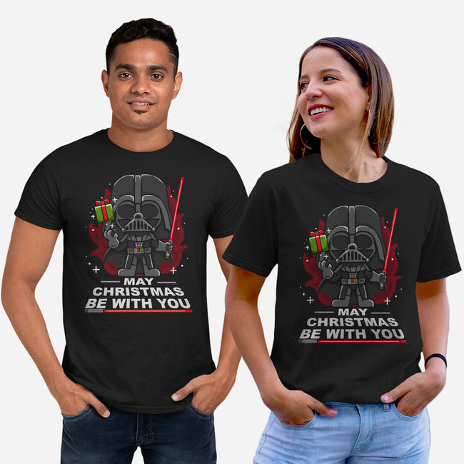 May Christmas Be With You-Unisex-Basic-Tee-Vallina84