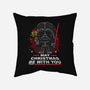 May Christmas Be With You-None-Removable Cover w Insert-Throw Pillow-Vallina84