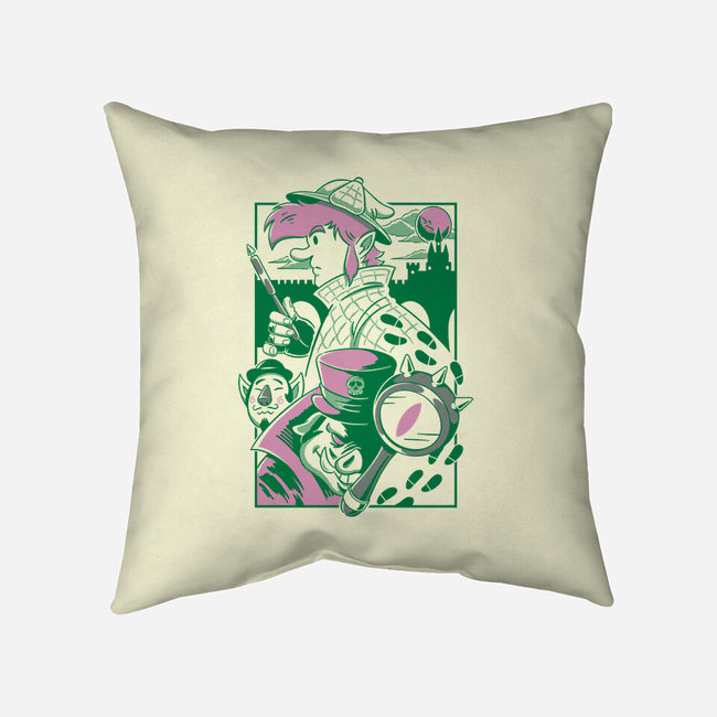 Mysteries Of The Kingdom-None-Removable Cover w Insert-Throw Pillow-Henrique Torres