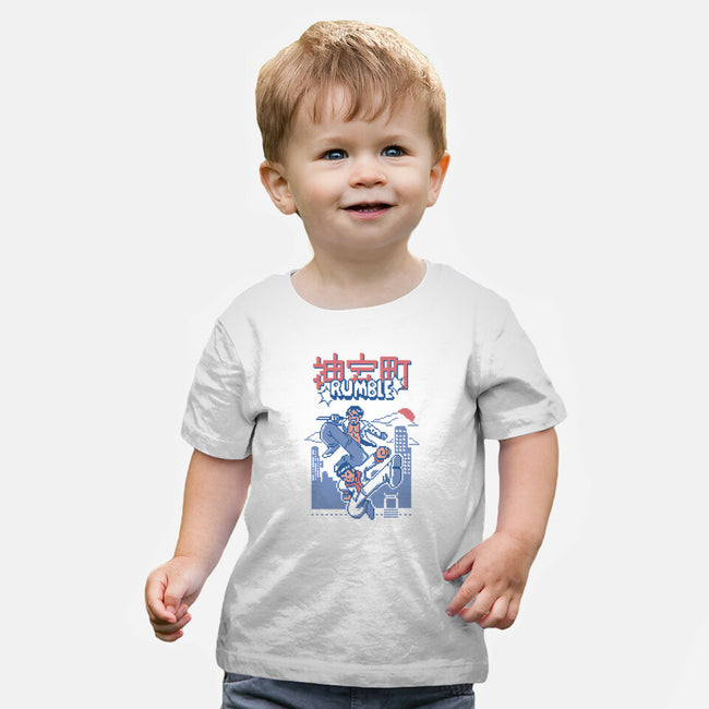 Kamurocho Rumble-Baby-Basic-Tee-Henrique Torres