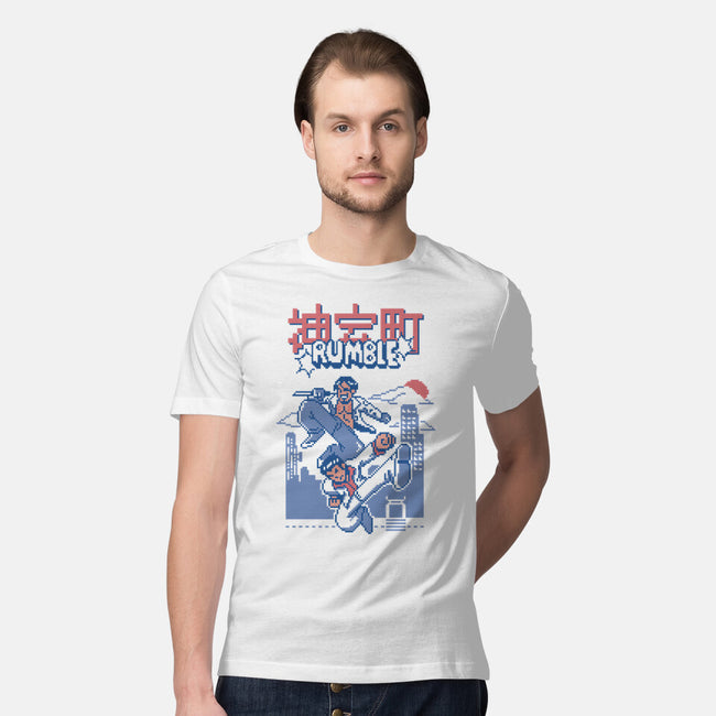 Kamurocho Rumble-Mens-Premium-Tee-Henrique Torres