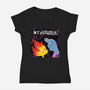 My Elemental Romance-Womens-V-Neck-Tee-jasesa