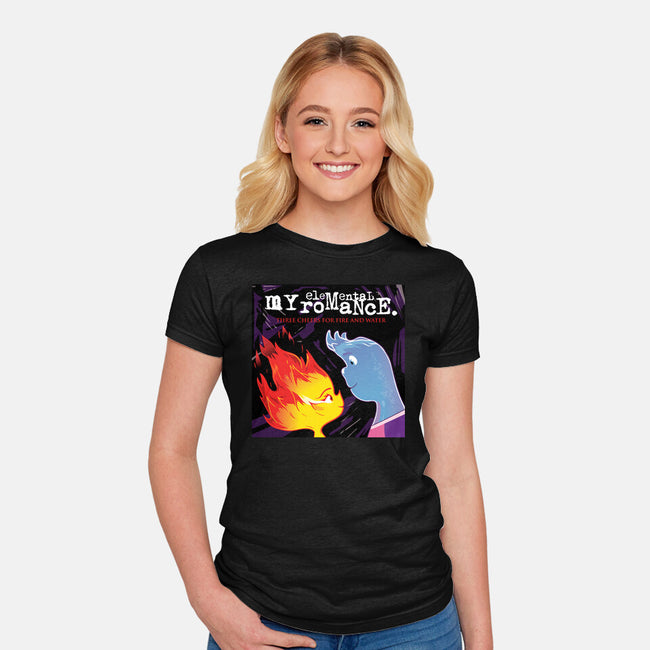 My Elemental Romance-Womens-Fitted-Tee-jasesa