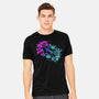 Neon Spaceship-Mens-Heavyweight-Tee-nickzzarto