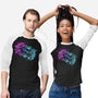 Neon Spaceship-Unisex-Baseball-Tee-nickzzarto