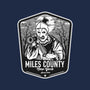 Miles County Badge-Unisex-Zip-Up-Sweatshirt-CarloJ1956