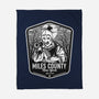 Miles County Badge-None-Fleece-Blanket-CarloJ1956