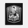 Miles County Badge-None-Stretched-Canvas-CarloJ1956