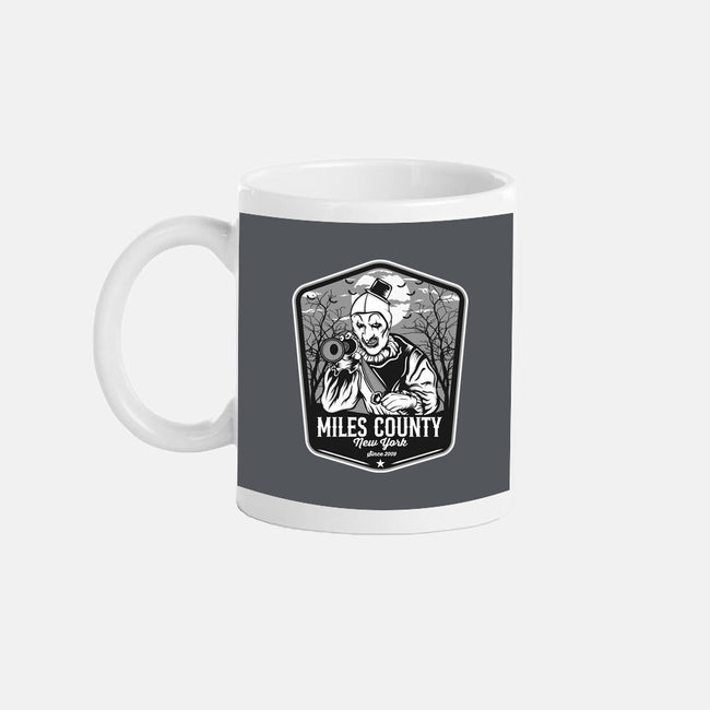 Miles County Badge-None-Mug-Drinkware-CarloJ1956