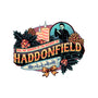 Haddonfield Holidays-Womens-Off Shoulder-Sweatshirt-glitchygorilla