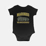 Marines We Are Leaving-Baby-Basic-Onesie-rocketman_art