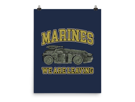 Marines We Are Leaving